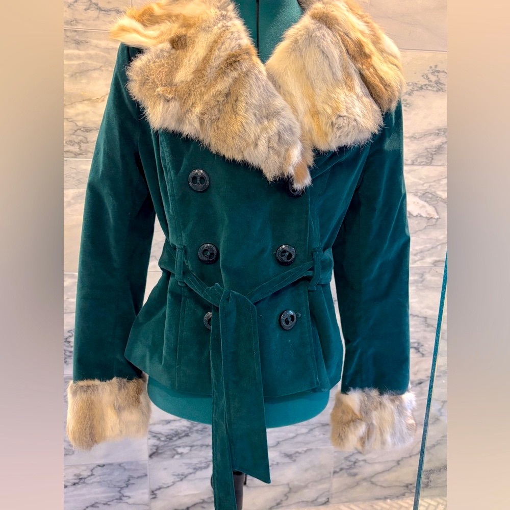 Marciano velvet fall jacket